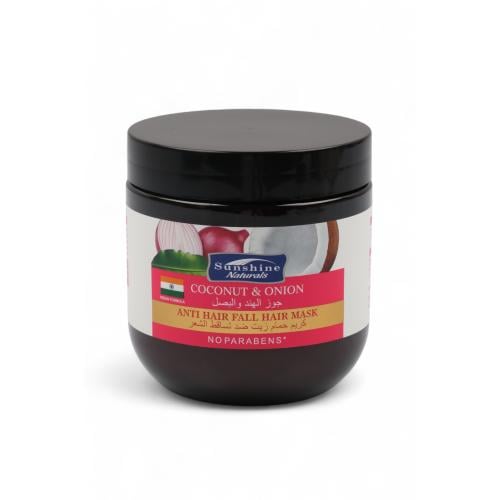 كريم حمام زيت جوز الهند والبصل 500مل من صن شاين