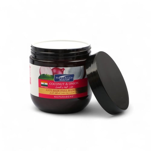 كريم حمام زيت جوز الهند والبصل 500مل من صن شاين