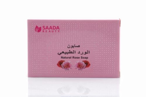 صابون الورد الطبيعي 125 غرام من سعادة بيوتي