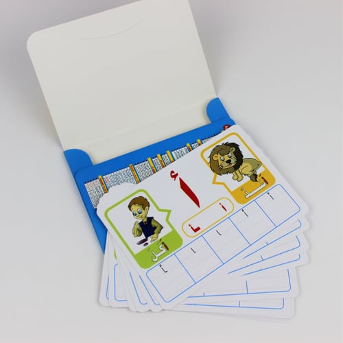 كروت تعليمية | اقرا واكتب وارسم