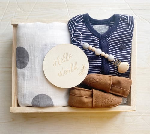 صندوق هدايا مواليد | تشكيلة متناغمة