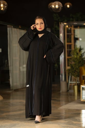 عباية بلاك بيري بكلفة كحلي