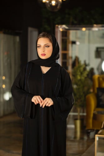 عباية بلاك بيري بكلفة كحلي