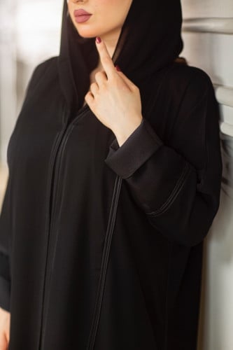 كتان أسود بكم سفطة