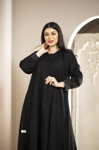 كتان أسود بكم سفطة