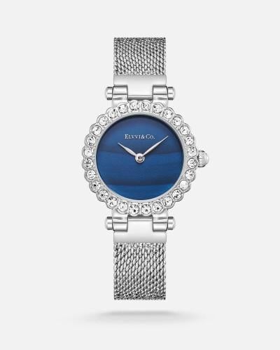 ساعة نسائية بسير شبكي يناسب اطلالة كل يوم