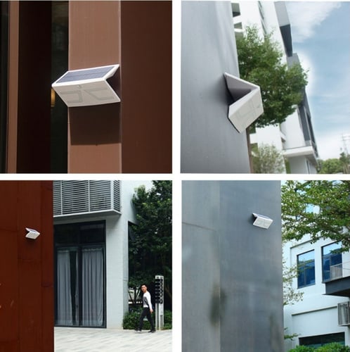 اضاءة جداريه بالطاقة الشمسية لونين