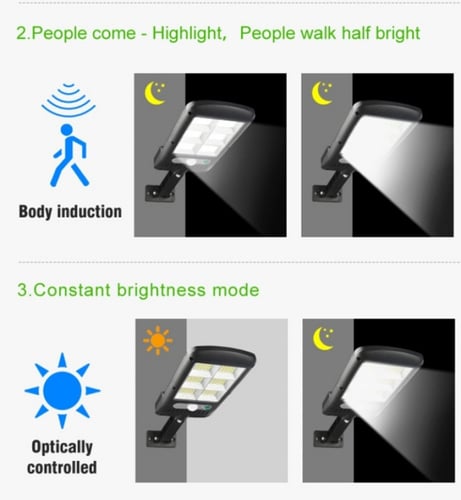 كشاف فلودلايت صغير 168 cob يعمل بالطاقة الشمسية