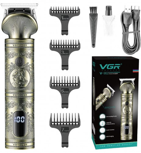 ماكينة حلاقة ماركة VGR العالميه ذهبي