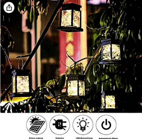 فانوس طاقة شمسية للحدائق و الممرات