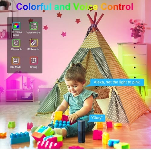 مصابيح LED مع جهاز تحكم عن بعد، مصابيح جيسليد 12 م...