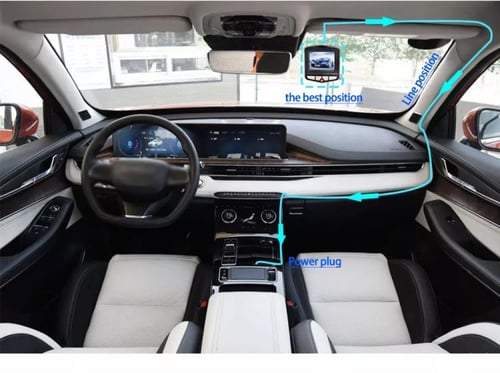 كاميرا داش كام ذكية للسيارة تصوير عالي الجودة ليلا...