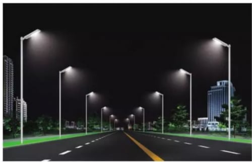 كشاف جداري قوي بالطاقة الشمسية 90 واط