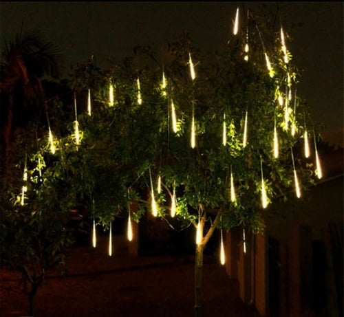 اضاءات ليد خارجية ازرق ملون ابيض