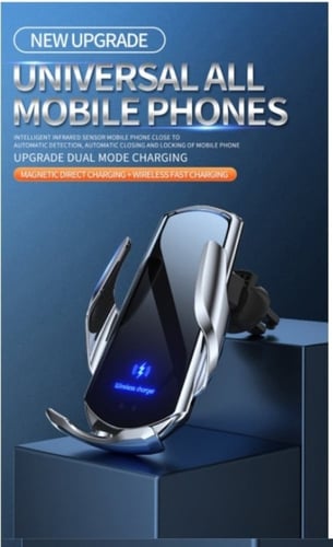 حامل و شاحن موبايل ذكي مستشعر سيارة