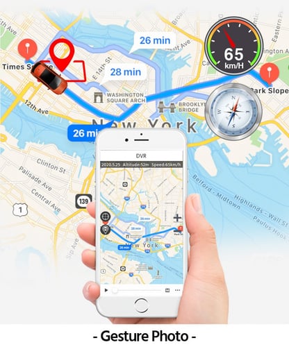 داش كام 4k واي فاي وكاميرا تسجيل فيديو للسيارات رؤ...