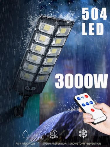 كشاف يعمل بالطاقة الشمسية اضاءة قوية بدون ريموت تح...