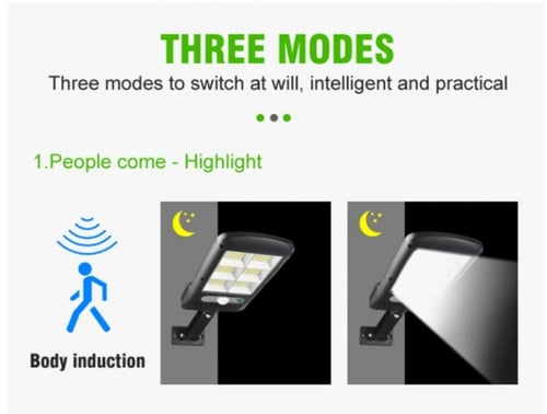 كشاف فلودلايت صغير يعمل بالطاقة الشمسية