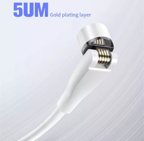 كابل شحن مغناطيسي لشحن هواوي والاجهزة الصينيه