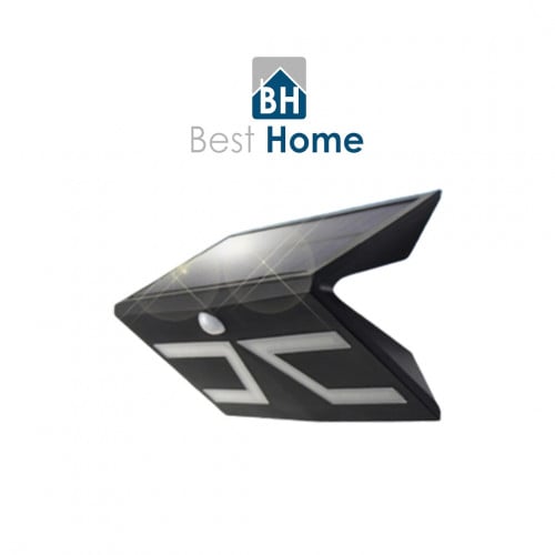 اضاءة جداريه بالطاقة الشمسية اسود