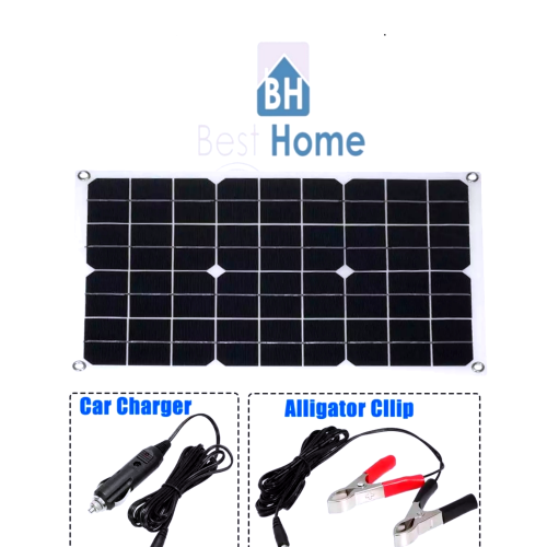 لوح طاقة شمسيه بملحقاته