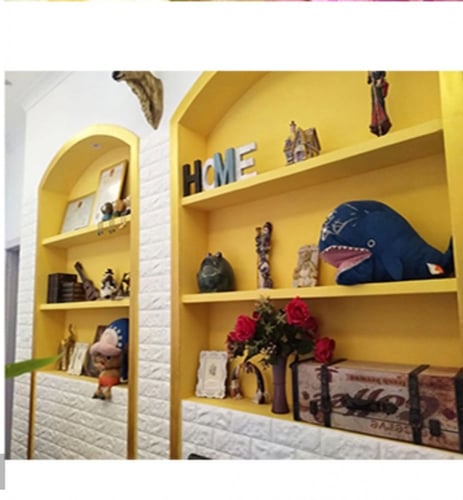 عازل لاصق طوب ابيض للجدران والارضيات