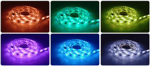 شريط مضيئ تفاعلي 16 مليون لون بخيارات تحكم باللون...