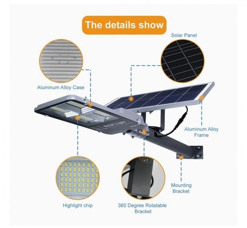 كشاف يعمل بالطاقة الشمسية 30000 لومن