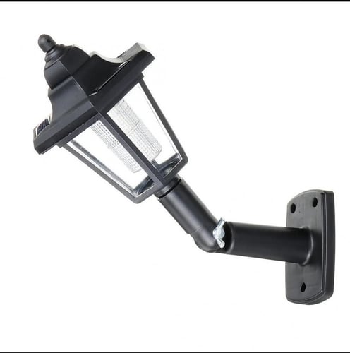 اضاءة جدارية فانوس اسود