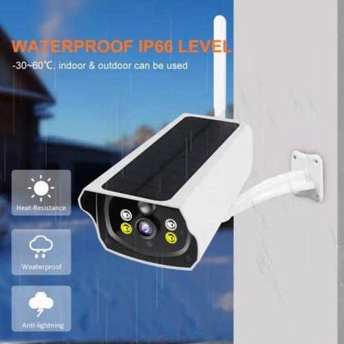 كاميرا مراقبة طاقة شمسية مع مجموعة الرحلات المميزة