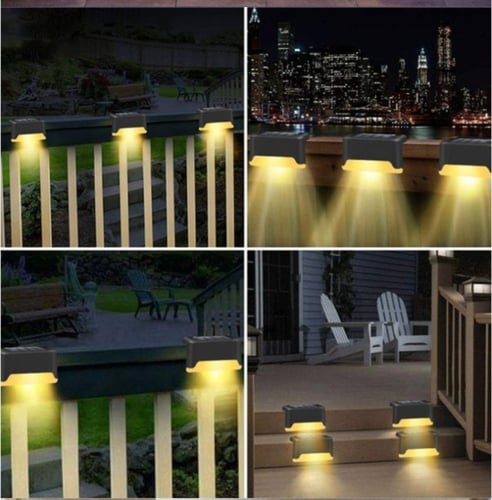 اضاءه درج وممرات بالطاقة الشمسيه