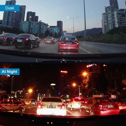 مراية سيارة داش كام شاشه كامله4Kاماميه وخلفيه تصوي...