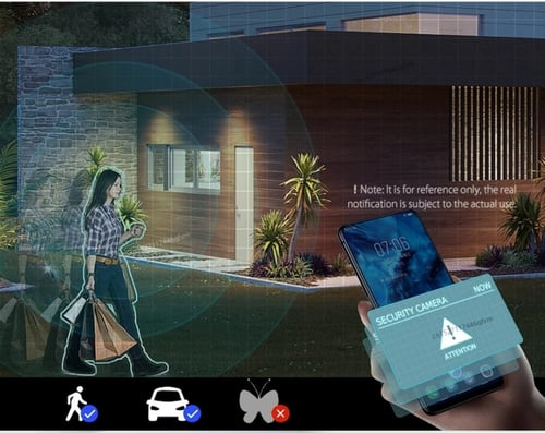 كاميرا مراقبة WIFI تعمل بالطاقة الشمسية