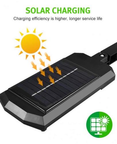 كشاف شارع يعمل بالطاقة الشمسية مستشعر للحركة تحكم...