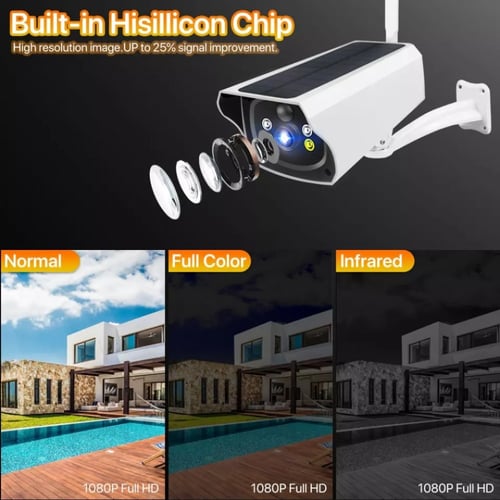 كاميرا مراقبة WIFI و4G ذكية متطورة تعمل بالطاقة ال...