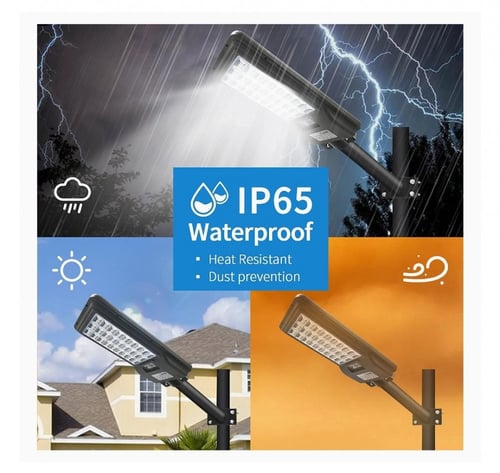 كشاف فلود لايت طولي 2800 لومين يعمل بالطاقة الشمسي...