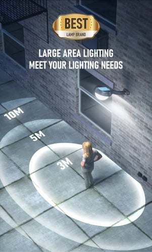 كشاف يعمل بالطاقة الشمسية اضاءة قوية تحكم عن بعد