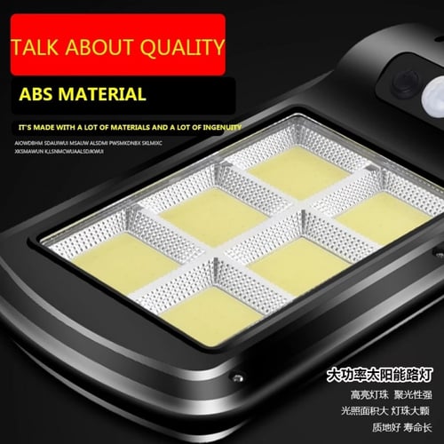 اضاءات فلود لايت صغير 96 cob تعمل بالطاقة الشمسية