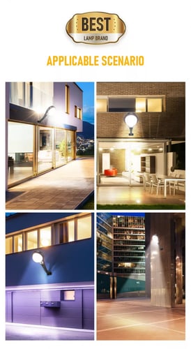 كشاف يعمل بالطاقة الشمسية اضاءة قوية تحكم عن بعد