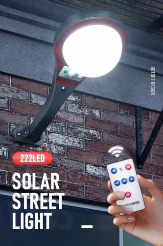 عرض كشاف طاقة شمسية مع هدية جدارية تعمل بالطاقة ال...