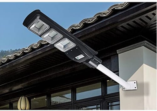 عرض كشاف طاقة شمسية مع هدية جدارية تعمل بالطاقة ال...