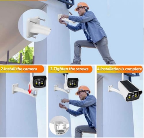 كاميرا مراقبة طاقة شمسية مع مجموعة الرحلات المميزة