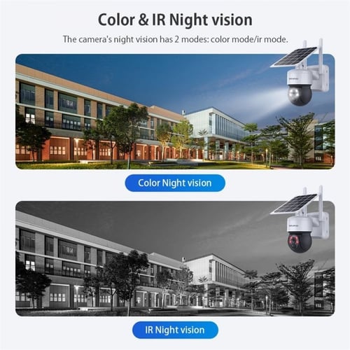 كاميرا لا سلكية واي فاي/4G مراقبة بلوح طاقة شمسية