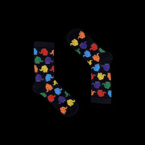 جورب - فيلة - أسود