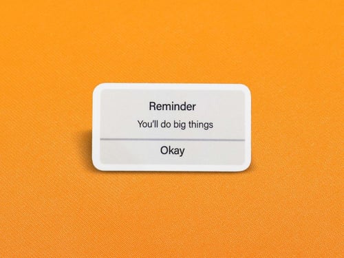 مجموعة ملصقات التذكير