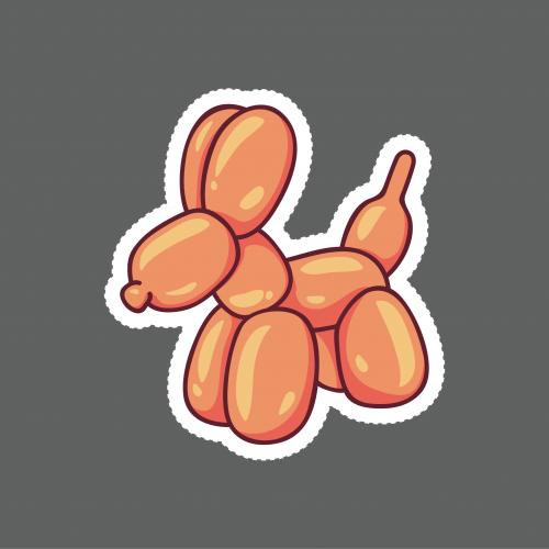 ملصق - بالون