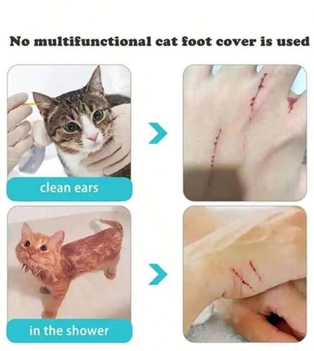 غطاء لكفوف القطط مانع للخدش