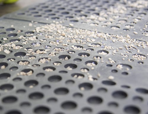 بت لينكس حصيرة لباد جلد رمادي كبيره جدا PetLinks