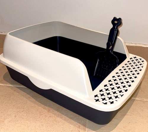 صندوق رمل مفتوح مع سكوب بعدة الوان