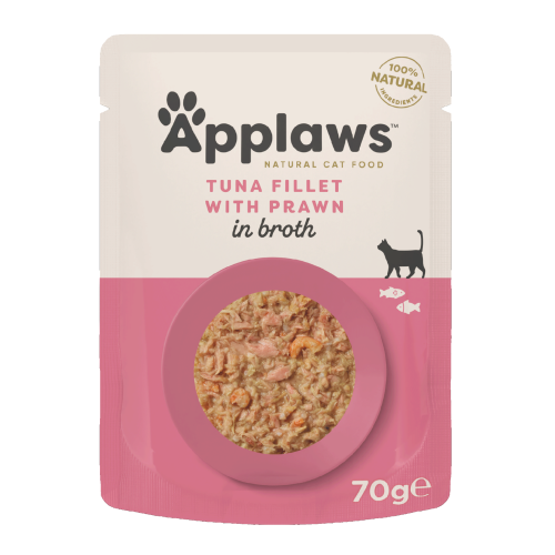 ابلاوز اظرف التونا مع الجمبري Applaws 70g